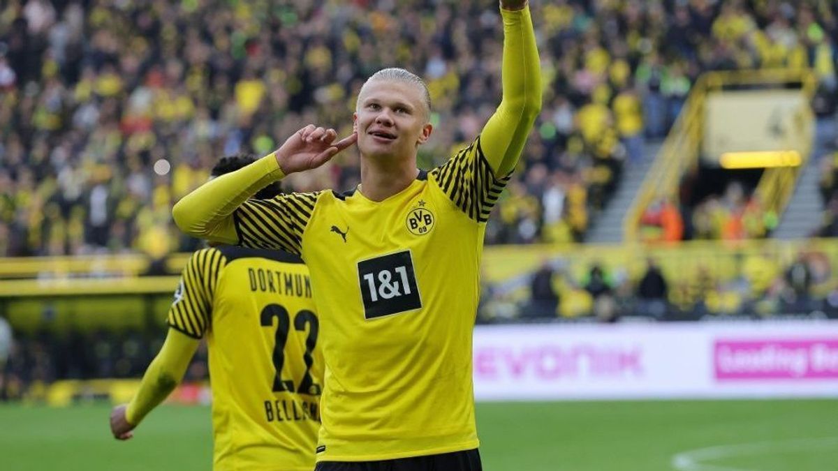 Erling Haaland trifft doppelt bei Dortmunds Heimsieg