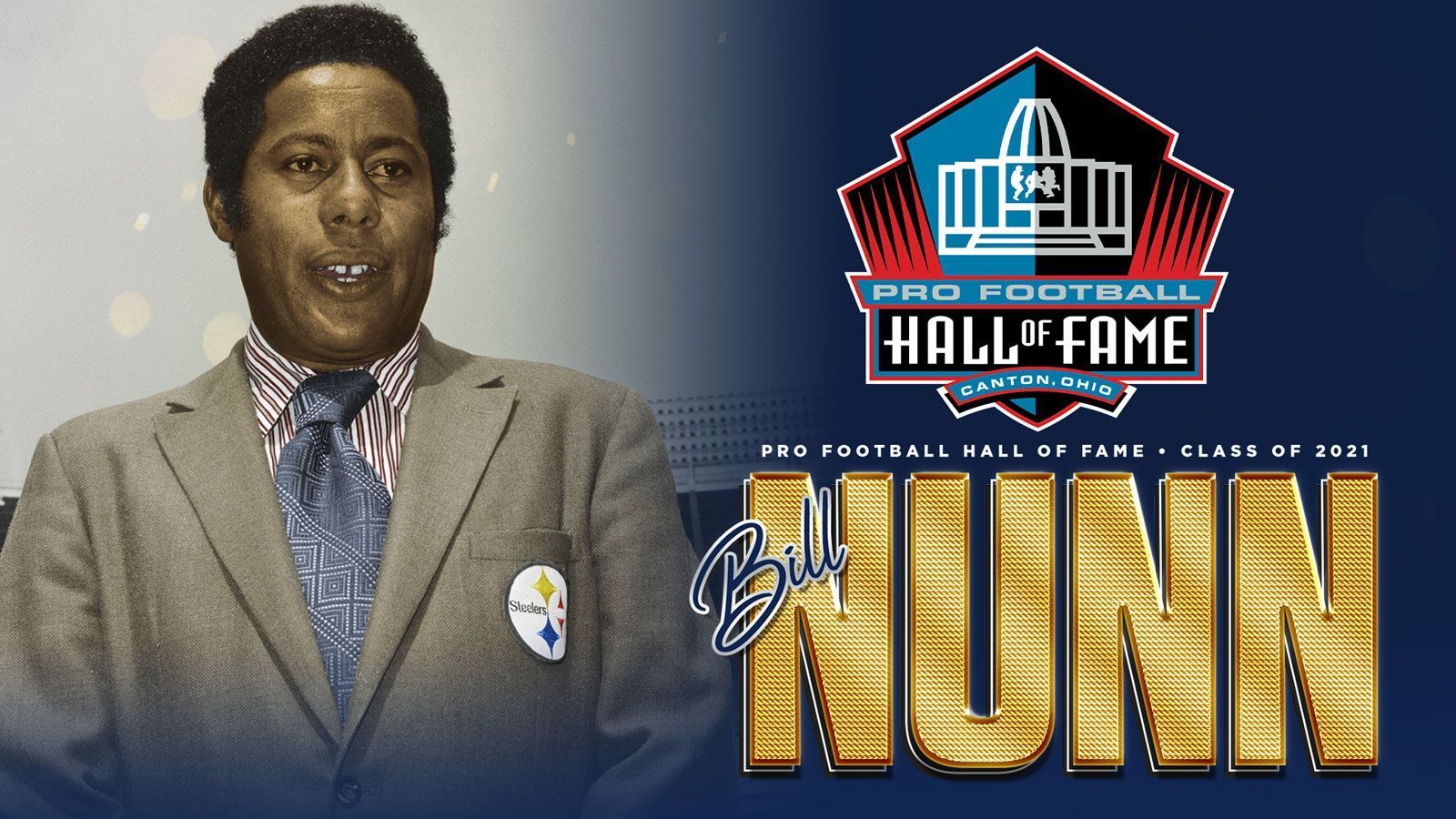 
                <strong>Bill Nunn (Senior Scout)</strong><br>
                Mit Bill Nunn wurde außerdem der legendäre Scout der Pittsburgh Steelers in die Hall of Fame aufgenommen. Mit klugen Entscheidungen verhalf er den Steelers, in den 1970er Jahren eine Dynastie mit vier Super-Bowl-Titeln aufzubauen. Nunn war insgesamt 47 Jahre als Pittsburgh-Scout tätig und gewann in seiner Funktion sechsmal den Super Bowl.
              