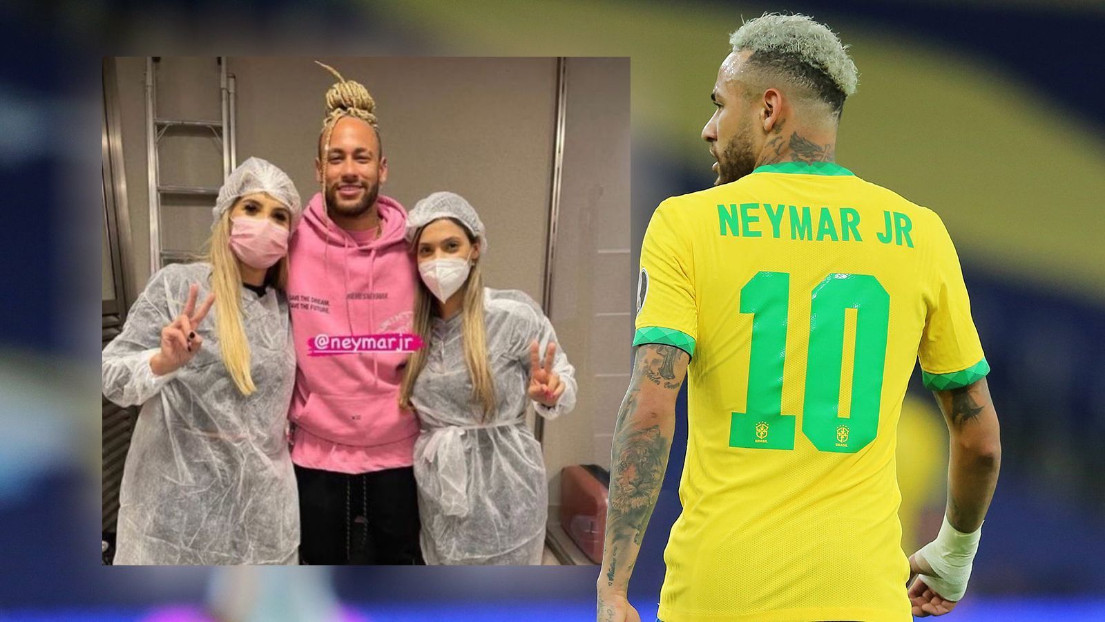 <strong>Neymar</strong><br>
                Er hat den Nudel-Look tatsächlich noch einmal zurück gebracht. Neymar zeigte sich nach dem verlorenen Finale der Copa America mit langen Dreadlocks.