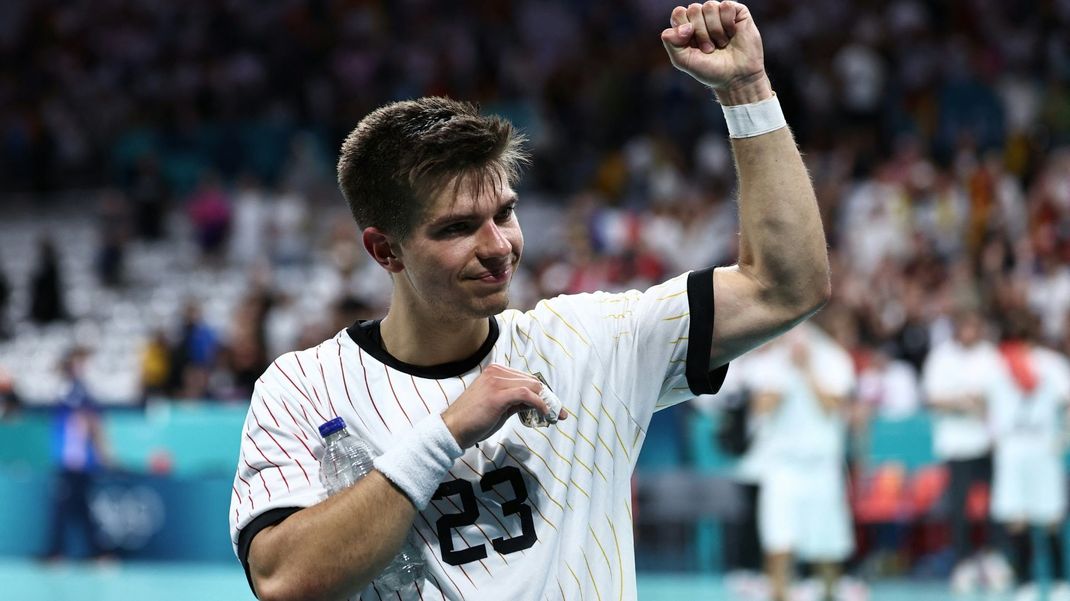 Renars Uscins war der beste DHB-Torjäger bei den Olympischen Spielen..