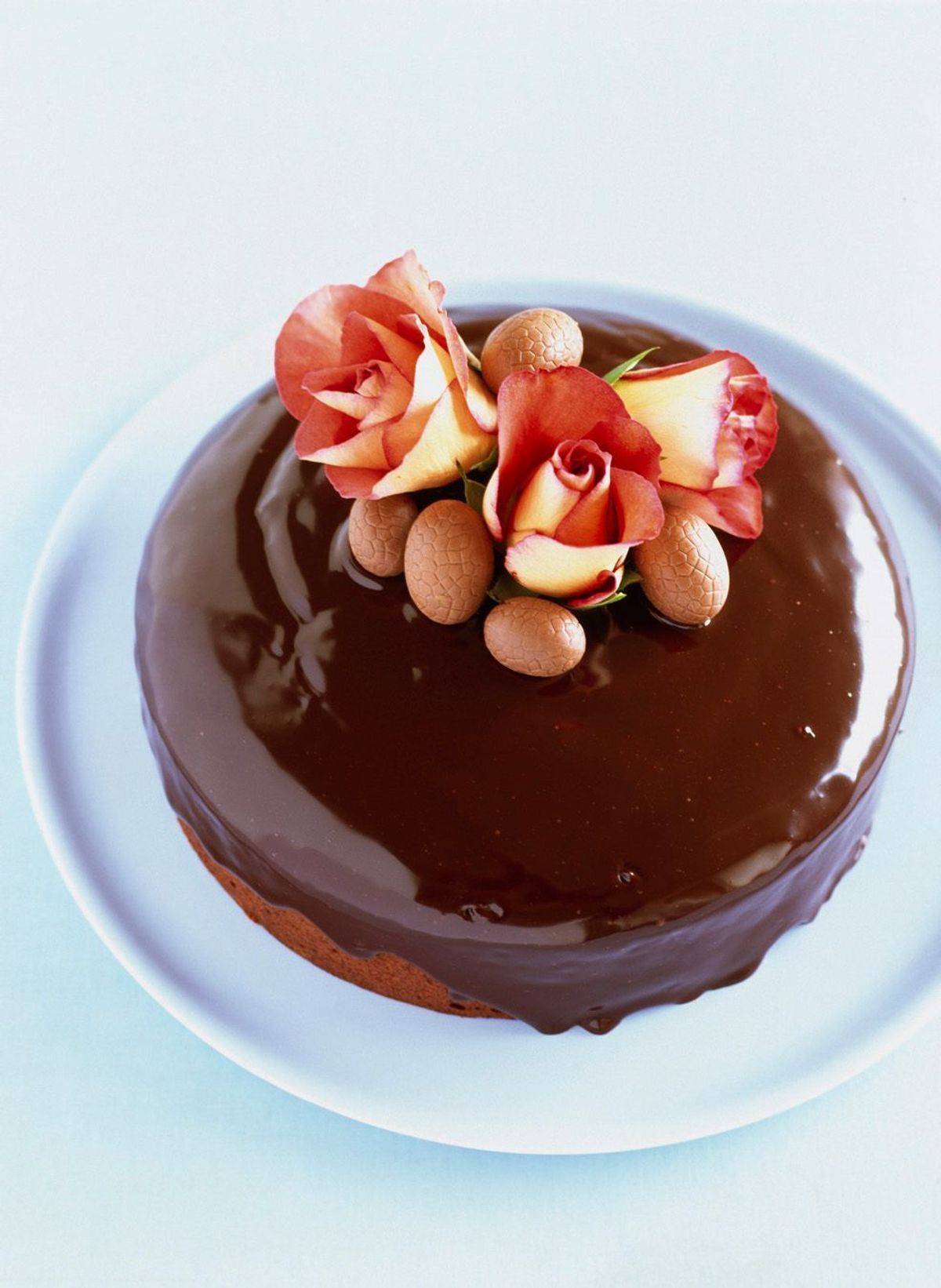Enie backt: Rezept-Bild Oster-Schokoladenkuchen mit Glasur	