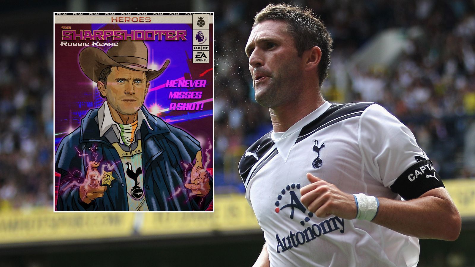 
                <strong>Robbie Keane</strong><br>
                &#x2022; Gesamtstärke: 86 - <br>&#x2022; Nationalität: Irland - <br>&#x2022; Position: Mittelstürmer - <br>&#x2022; Vereine als Aktiver: Tottenham Hotspur, FC Liverpool, Leeds United, Inter Mailand, Aston Villa, West Ham United, Celtic Glasgow, LA Galaxy<br>
              