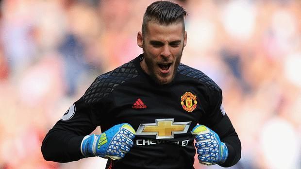 
                <strong>David de Gea </strong><br>
                David de Gea (Torwart) - Manchester United
              