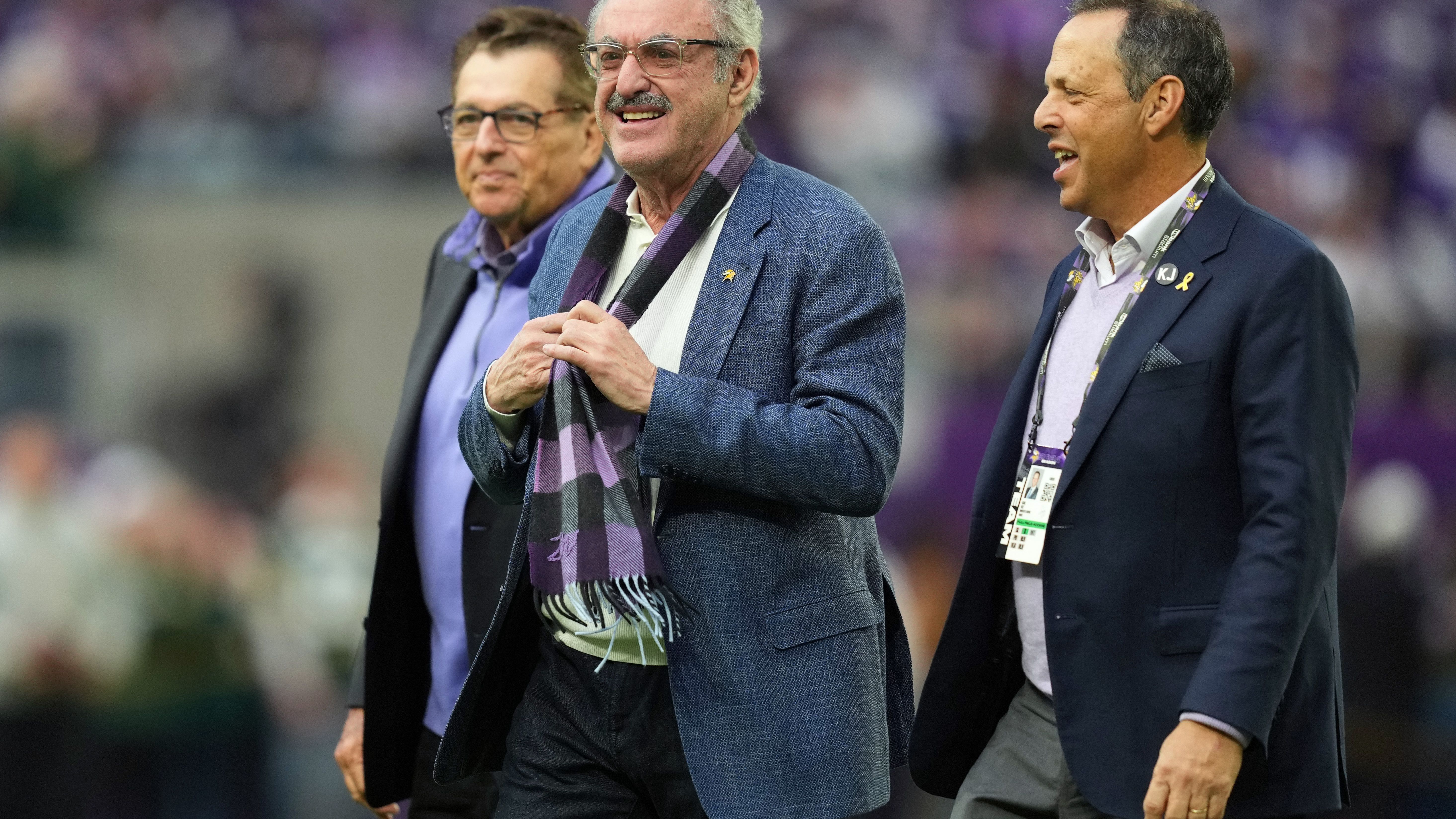 <strong>Minnesota Vikings: Zygi (M.), Leonard und Mark Wilf</strong><br>Note A+