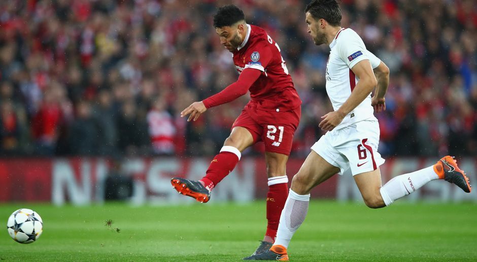 
                <strong>Alex Oxlade-Chamberlain (FC Liverpool)</strong><br>
                Der Mittelfeldspieler schießt einmal in der Anfangsphase aufs Tor der Römer. Kategorie eher harmlos. Dann verletzt sich nach einer Viertelstunde bei einem harten Tackling an Kolarov und wird unter stehenden Ovationen der Fans vom Platz getragen. keine Bewertung
              