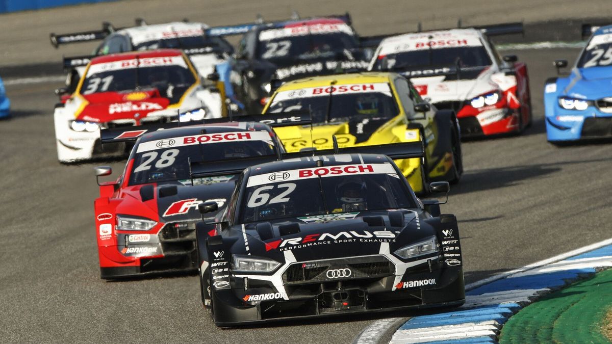 DTM-Action in Hockenheim