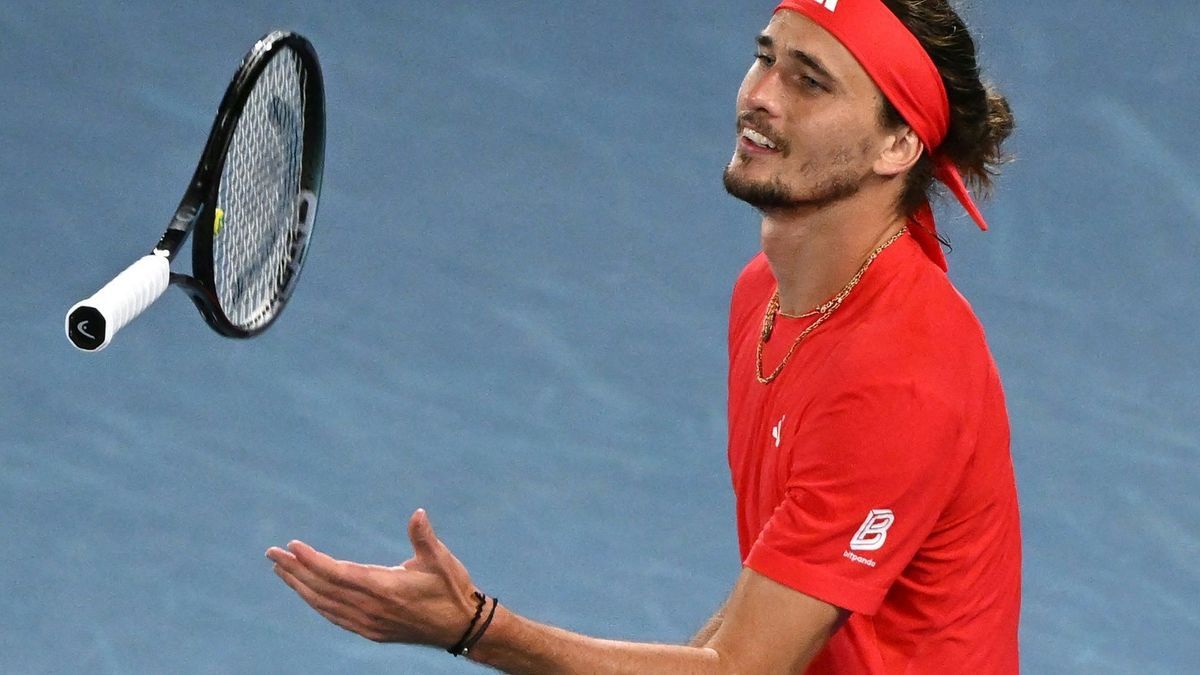 Alexander Zverev startete gut in die Australian Open