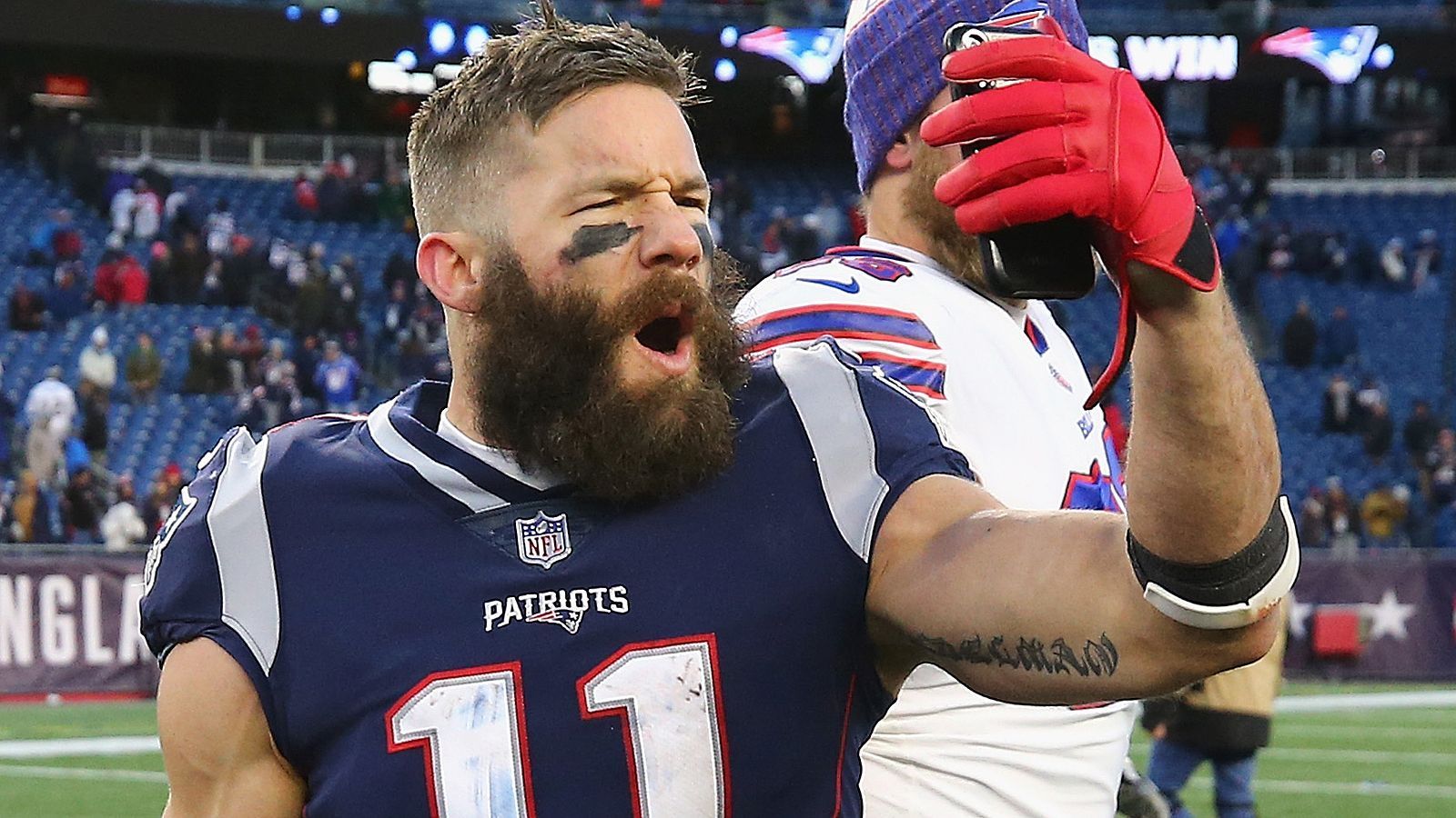 
                <strong>Julian Edelman</strong><br>
                Julian Francis Edelman (Wide Receiver der New England Patriots)
              