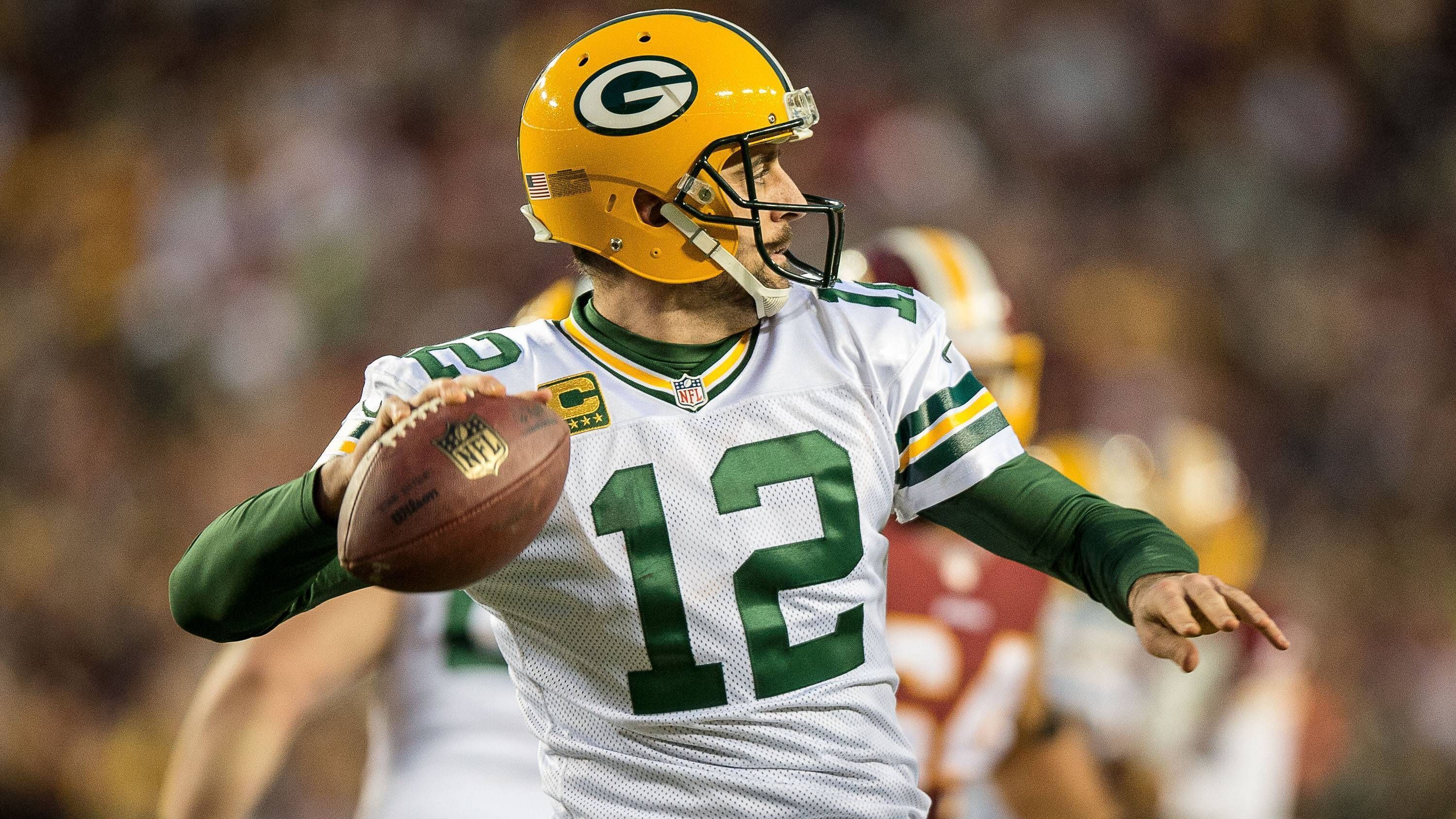 <strong>Platz 11 (geteilt): Aaron Rodgers</strong><br>Playoff-Spiele: 22<br>Playoff-Siege: 12<br>Teams: Green Bay Packers (für die New York Jets bisher kein komplettes Spiel absolviert)