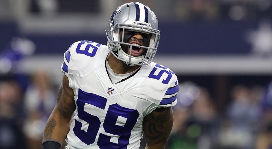 
                <strong>Anthony Hitchens (Dallas Cowboys)</strong><br>
                Anthony Hitchens zog sich im Spiel gegen die Oakland Raiders einen Schienbeinkopfbruch zu. Damit fällt der Linebacker laut "ESPN" wohl sechs bis acht Wochen aus. Ein bitterer Schlag für die Cowboys, da Hitchens eigentlich auf der Position des Middle Linebackers als Starter vorgesehen war.
              