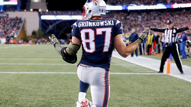 
                <strong>8. Platz: Rob Gronkowski </strong><br>
                8. Platz: Rob Gronkowski (New England Patriots)
              