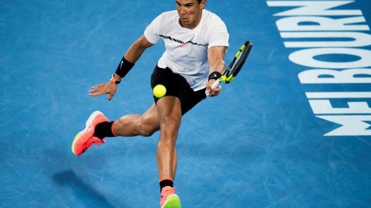 Rafael Nadal steht souverän in der zweiten Runde