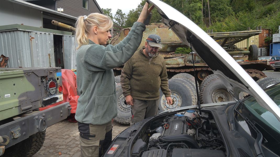 Ohne Rosi Kötting-Drescher würde es bei "Morlock Motors" wahrscheinlich nicht so rund laufen.