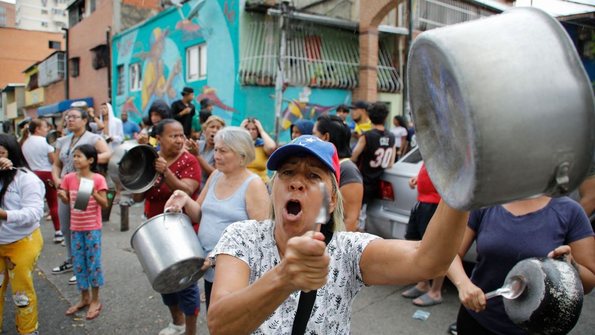 Proteste gegen Ergebnis der Präsidentenwahl in Venezuela