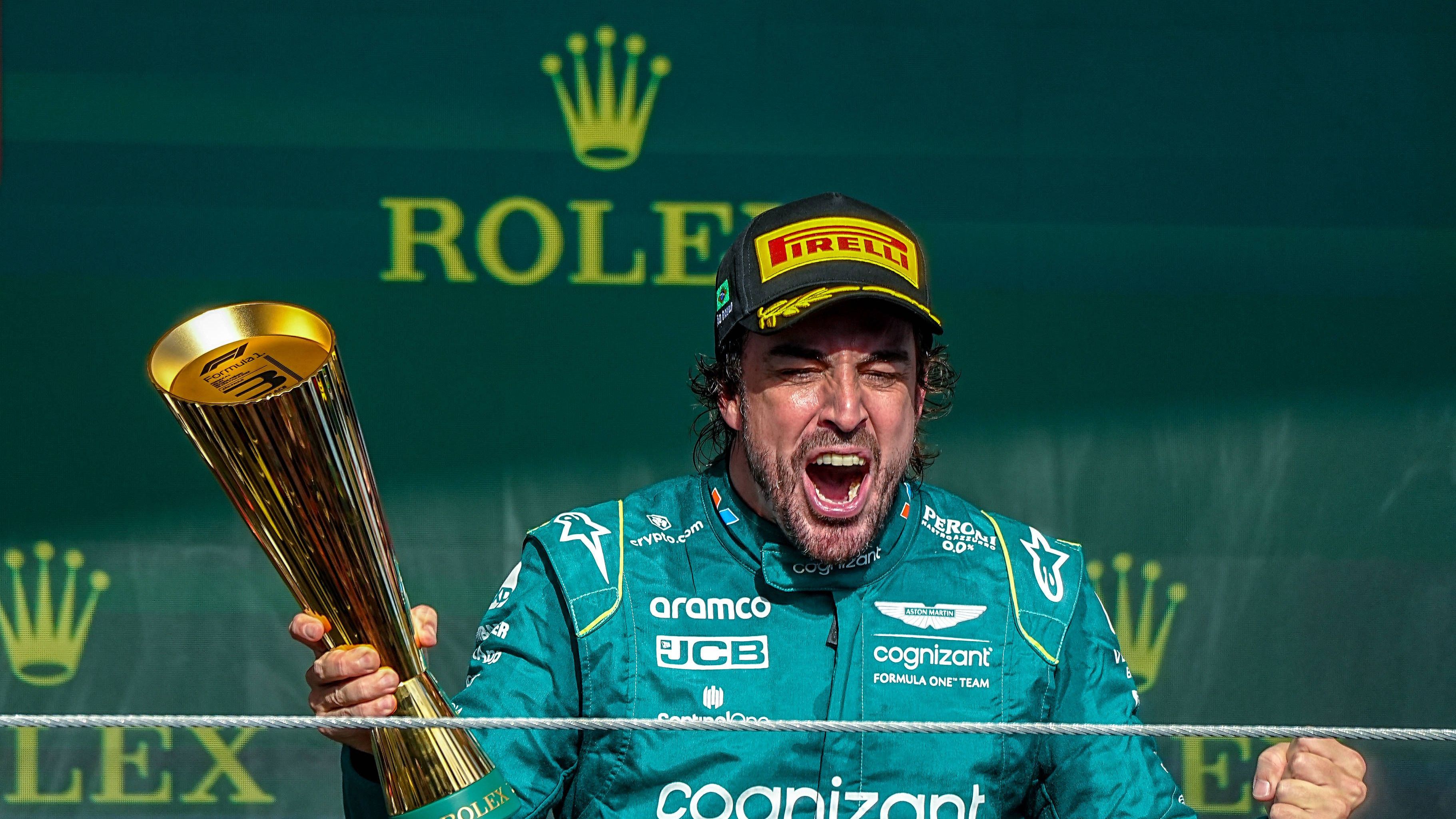 <strong>Platz 8: Fernando Alonso (Aston Martin)</strong><br>So konstant der Spanier zur Beginn der Saison war, so inkonstant ist er jetzt. Untypischerweise deutlich hinter Boxenkamerad Lance Stroll und nur auf dem neunten Rang im Ziel. Und das obwohl Stroll von Platz 19 aus startete.