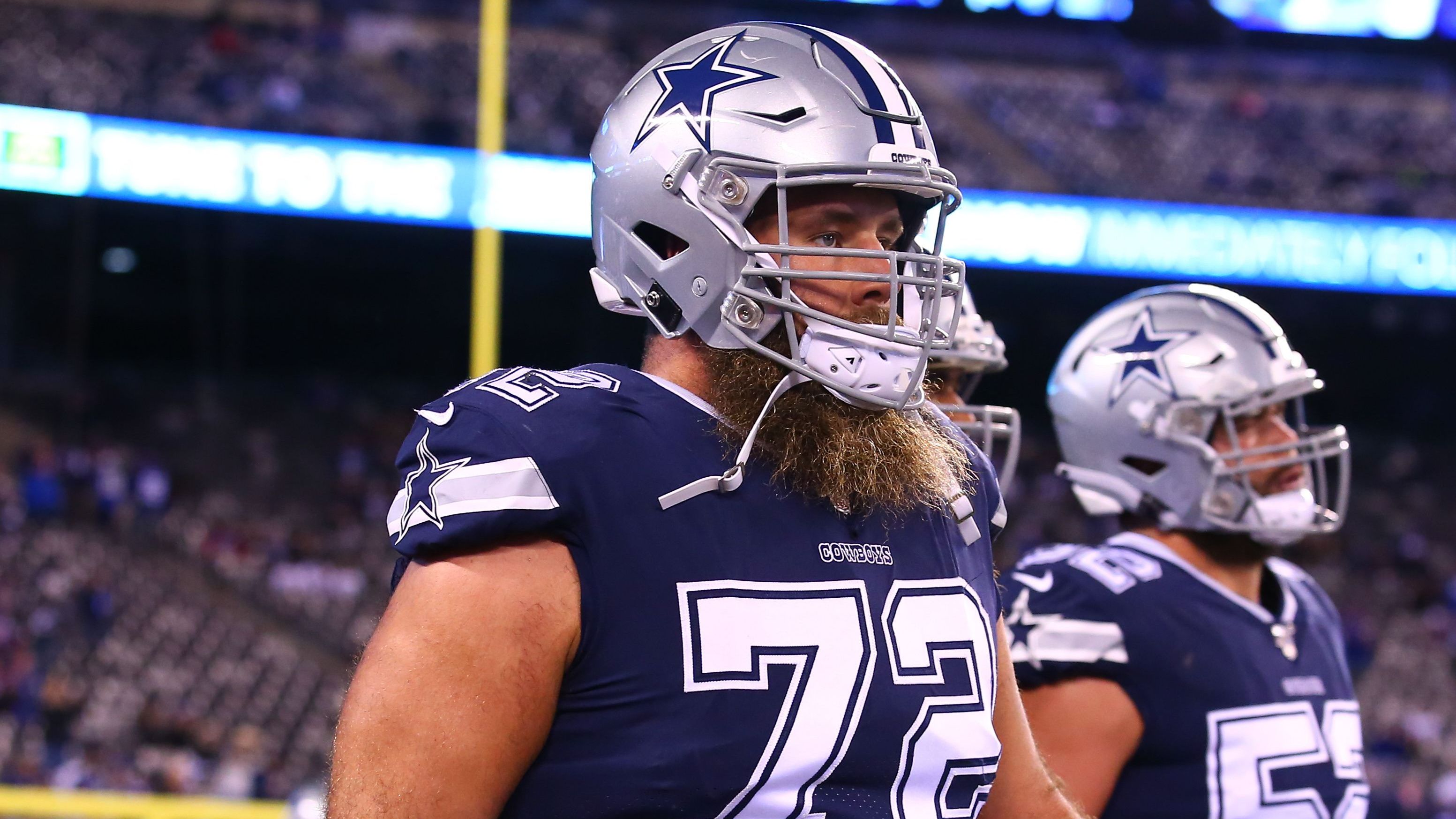 <strong>Travis Frederick (Offensive Lineman)</strong><br>- Team: Dallas Cowboys