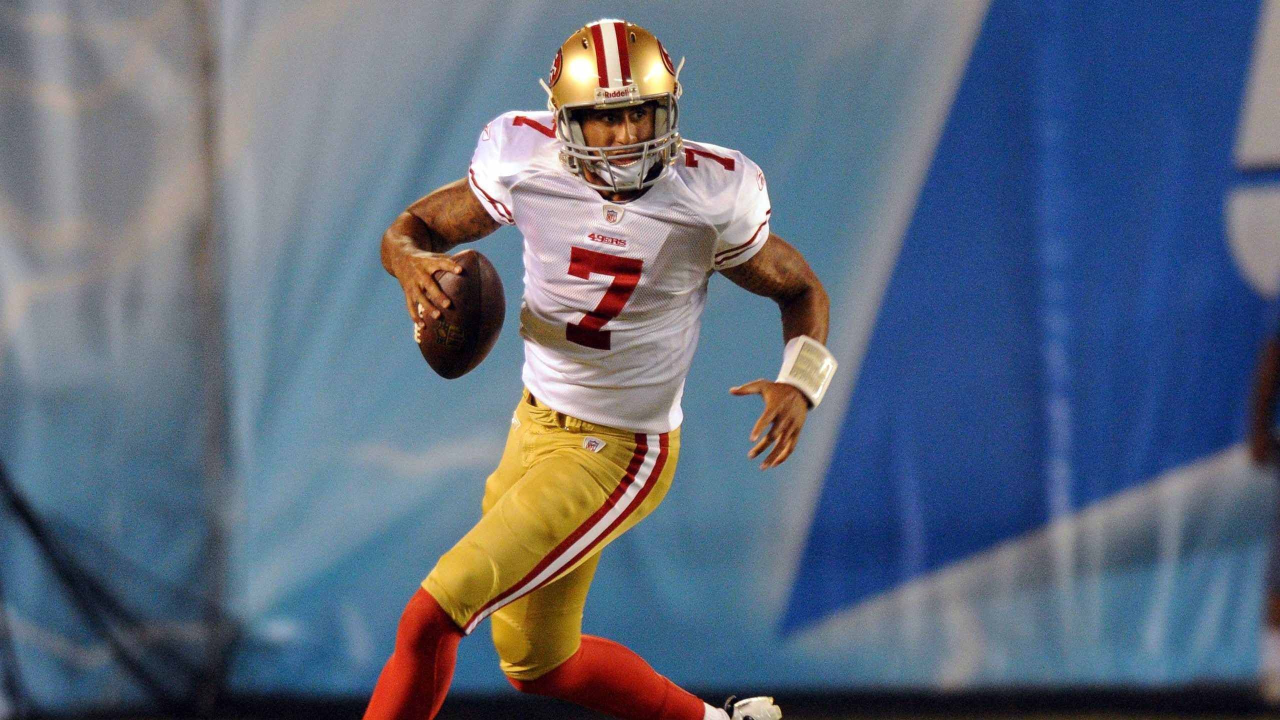 
                <strong>Saison 2011</strong><br>
                In seiner Rookie-Saison bei den San Francisco 49ers verdiente Colin Kaepernick insgesamt 2.601.764 US-Dollar. 
              