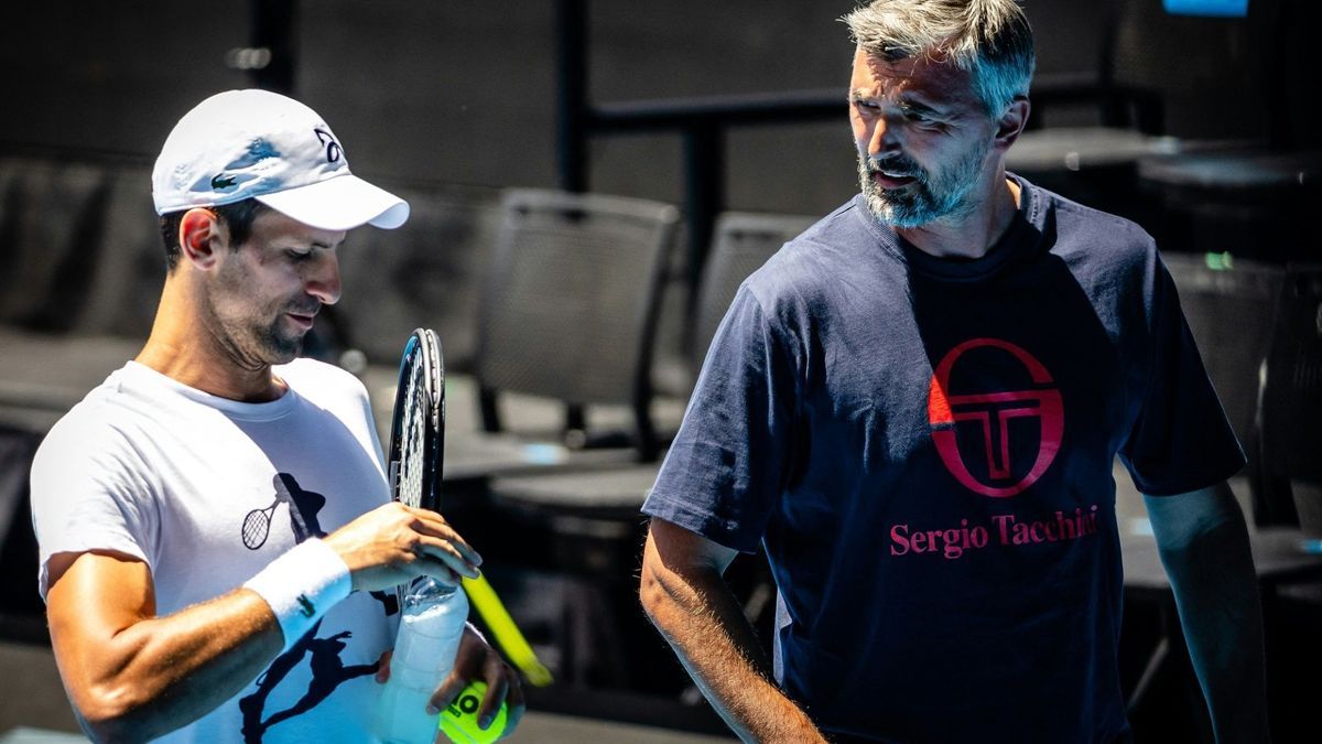 Trennen sich: Novak Djokovic und Trainer Goran Ivanisevic