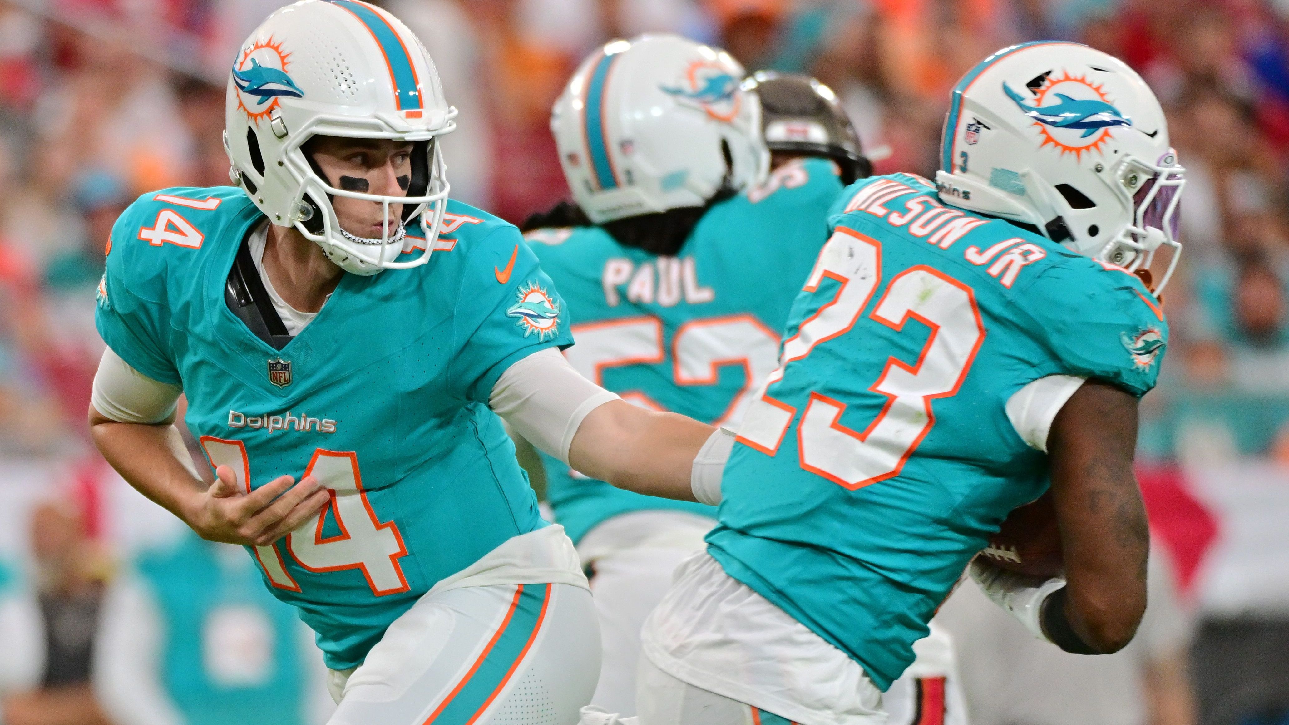 <strong>Platz 11: Miami Dolphins (53,7% Siegquote)</strong><br>Sieg-Niederlage-Bilanz: 29-24<br>First Week-Spiele gesamt: 54<br>Tie: 1