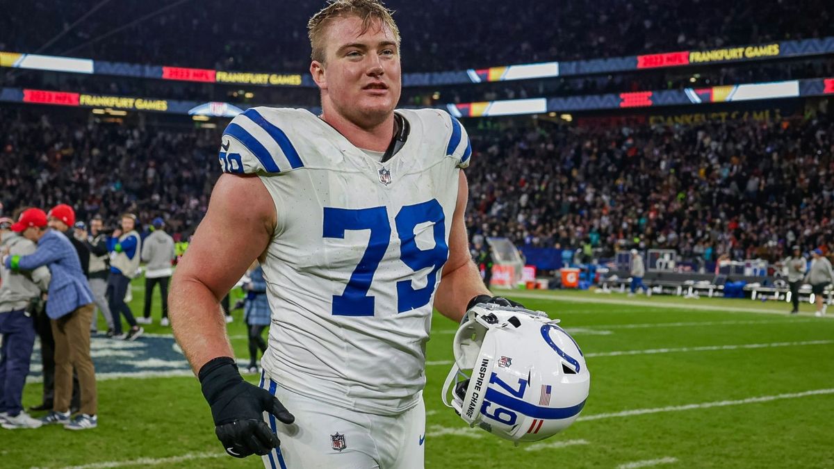 Bernhard Raimann von den Indianapolis Colts