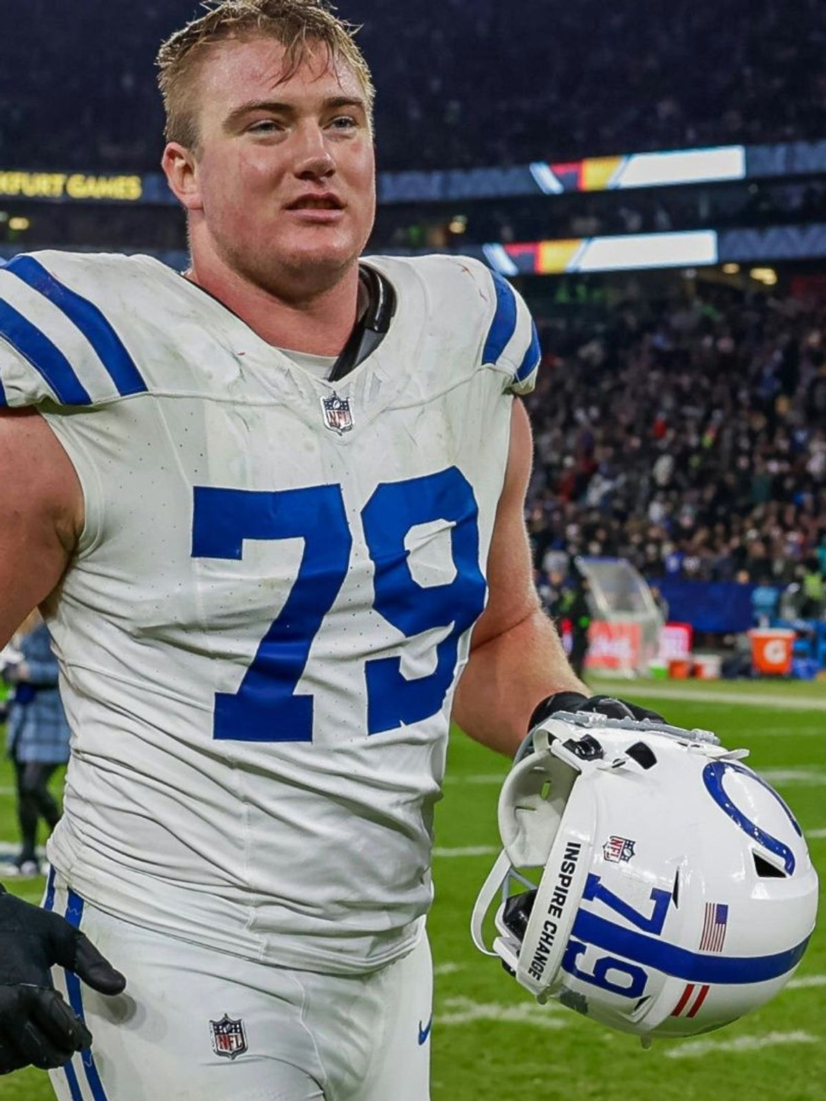 Bernhard Raimann von den Indianapolis Colts