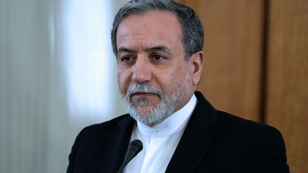 Der iranische Außenminister Abbas Araghtschi. 