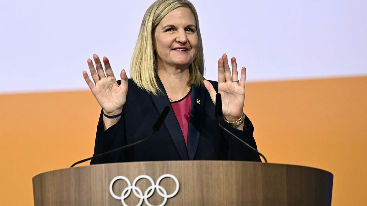 Die kommende IOC-Präsidentin Kirsty Coventry