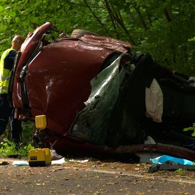Vier junge Menschen sterben bei Autounfall
