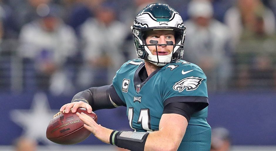 
                <strong>Platz 1: Carson Wentz - 562.958 Stimmen</strong><br>
                QuarterbackPhiladelphia Eaglesbisher keine Pro-Bowl-Nominierung
              