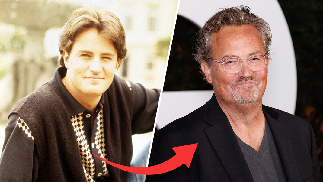 1994 und 2022: So sah Matthew Perry aus