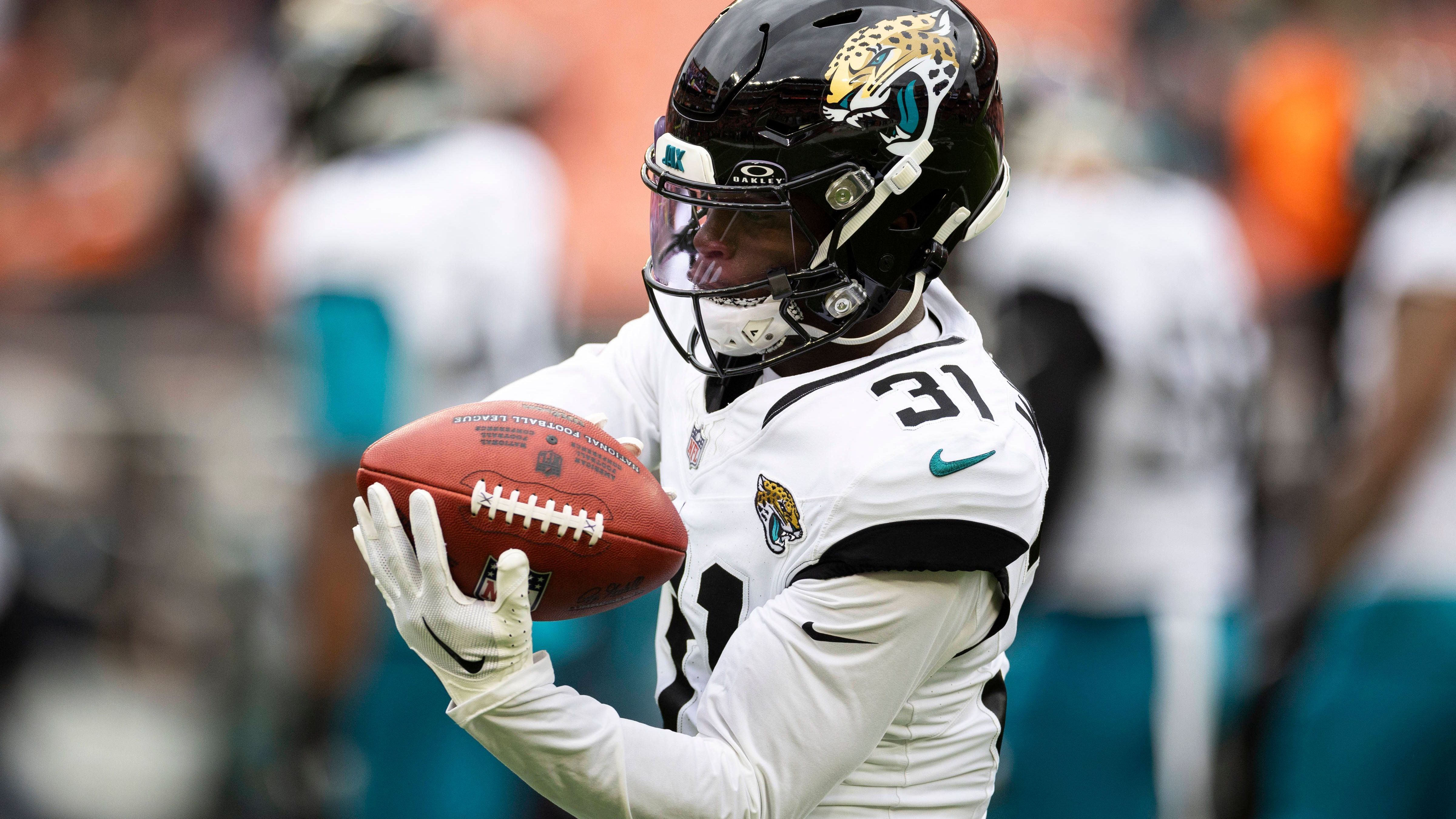 <strong>Platz 13: Darious Williams (Jacksonville Jaguars)</strong><br>Position: Cornerback<br>Targets: 98<br>Zugelassenes Passer Rating: 64,9