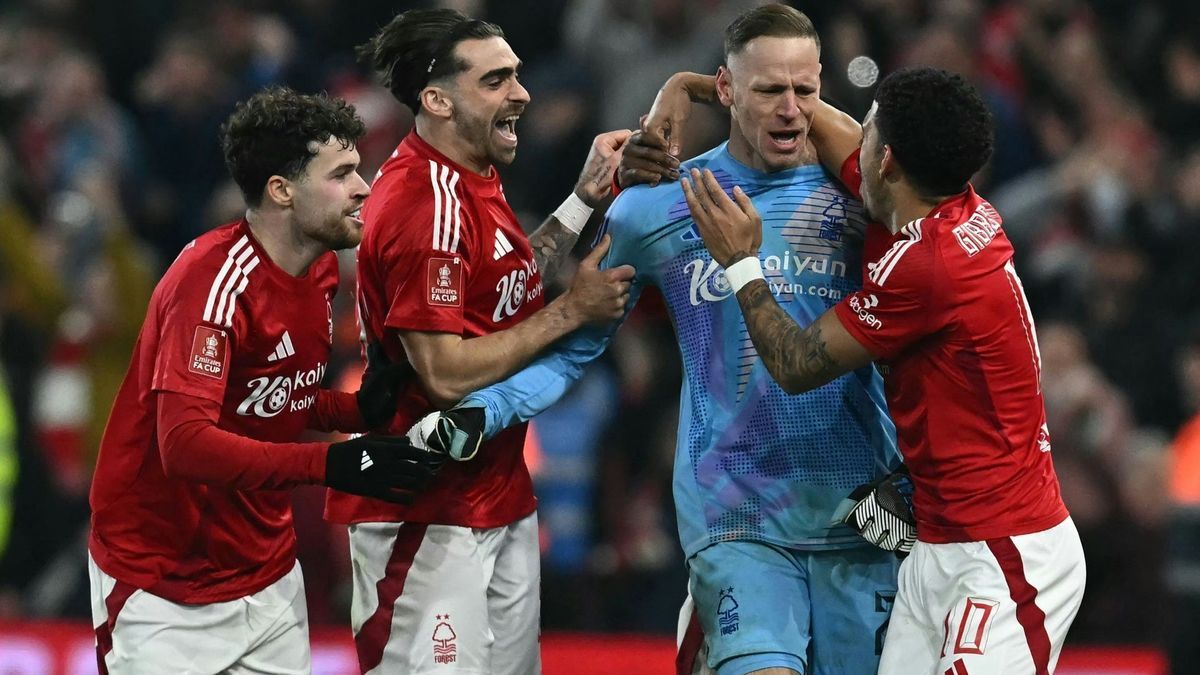 Matchwinner im FA-Cup: Nottinghams Keeper Matz Sels