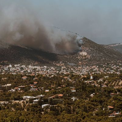 Brand in Griechenland