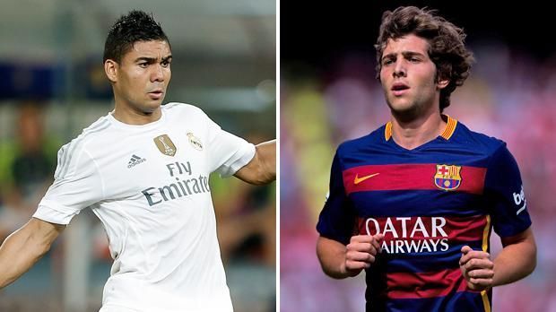 
                <strong>Casemiro vs Sergi Roberto</strong><br>
                Mittelfeld - Casemiro vs Sergi Roberto: Wenn Casemiro in dieser Saison zum Einsatz kommt, beeindruckt der 23-Jährige mit seinem cleveren Spiel. Im Duell der Jungstars gegen Sergi Roberto - ebenfalls erst 23 Jahre alt - hat Casemiro dadurch einen kleinen Vorsprung. Der erneute Ausgleich: 3:3.
              