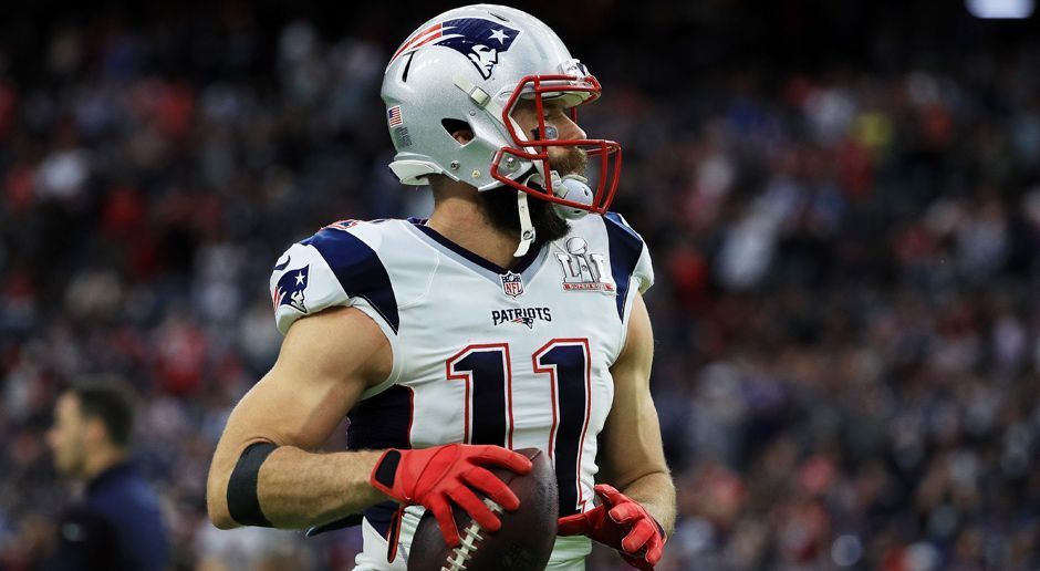 
                <strong>Julian Francis Edelman</strong><br>
                New England PatriotsWide Receiver
              