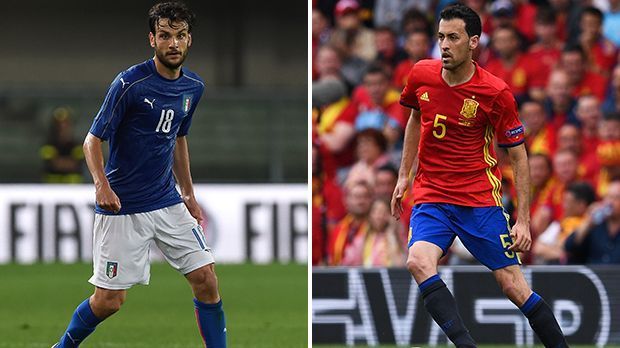 
                <strong>Marco Parolo vs. Sergio Busquets</strong><br>
                Marco Parolo vs. Sergio Busquets – Busquets zeigt während der EM mal wieder, wie wichtig er für die spanische Mannschaft ist. Sicherer Ballverteiler im Mittelfeld. Da hat Parolo keine Chance. Der Punkt geht an Busquets. 4:2.
              