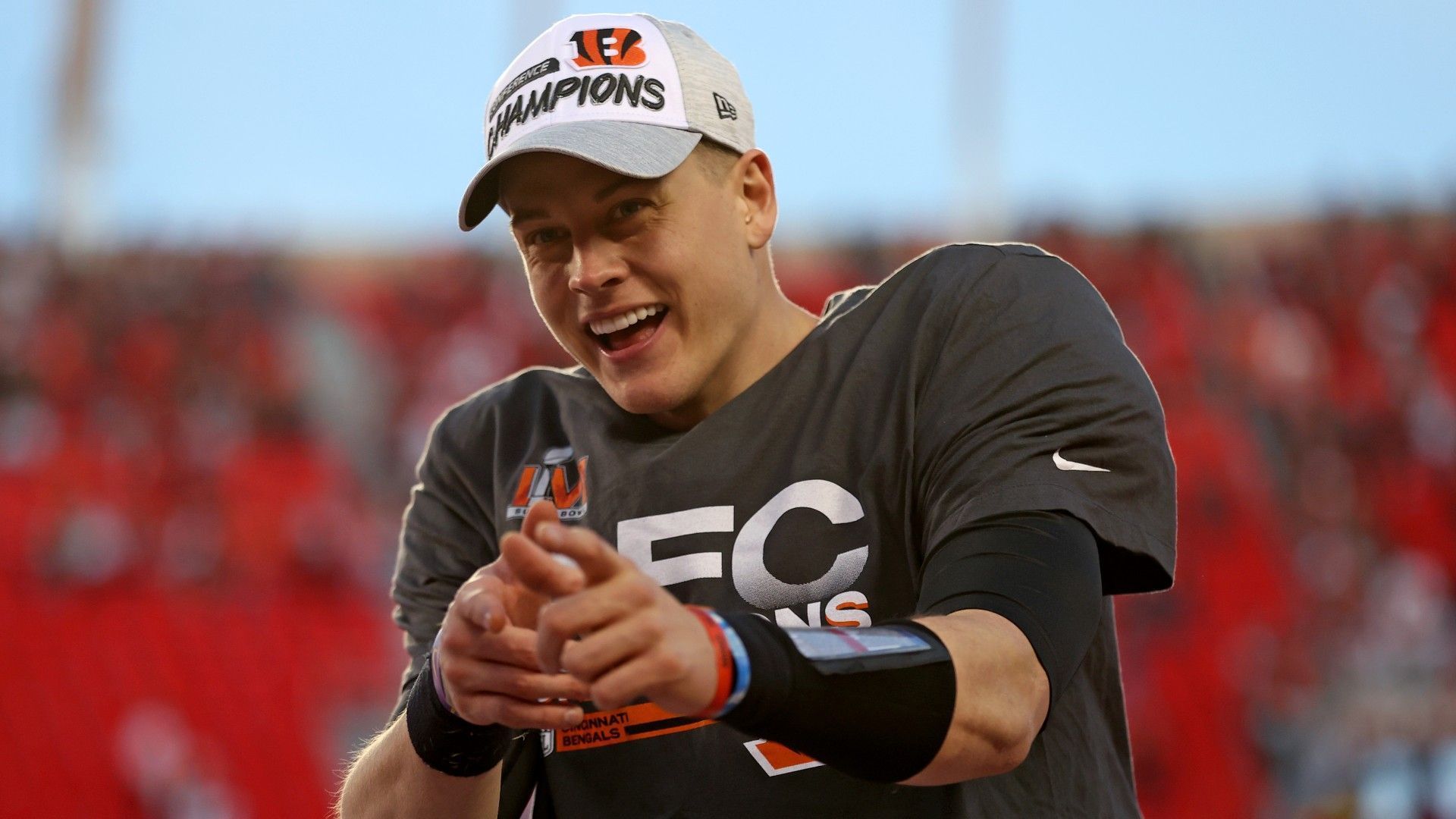 
                <strong>Joe Burrow (Cincinnati Bengals) </strong><br>
                Wettquote auf den Super-Bowl-MVP: +210 -Position: Quarterback
              