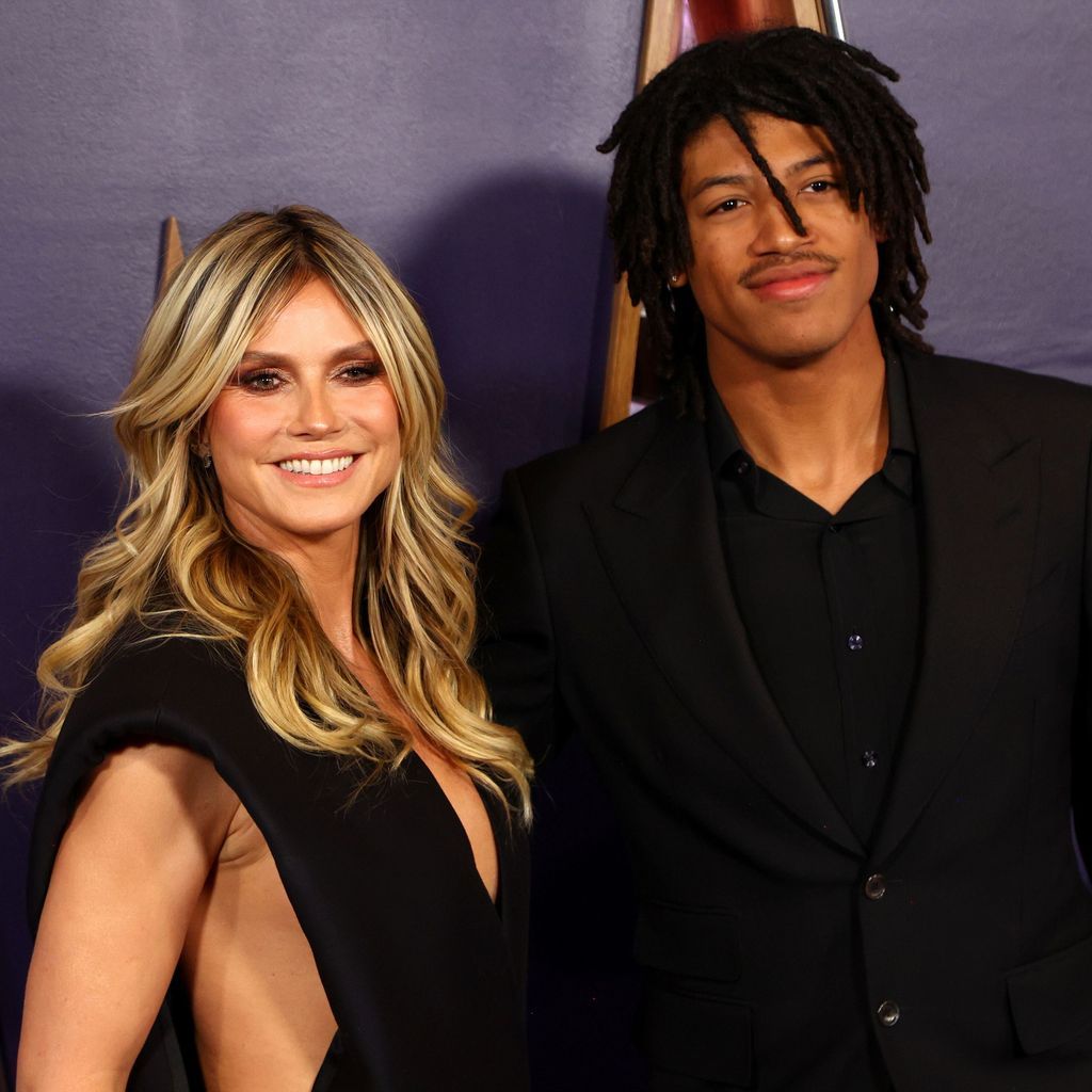 So sweet schreiten Heidi Klum und Sohn Samuel über den Red Carpet 