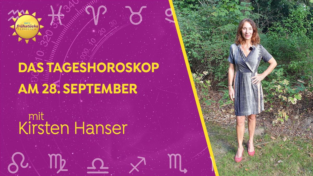 Tageshoroskop am 28.09.2022