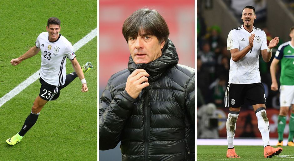 
                <strong>Qual der Wahl für Löw: Gomez oder Wagner?</strong><br>
                Welchen klassischen Mittelstürmer nimmt Bundestrainer Joachim Löw mit zur WM nach Russland: Mario Gomez oder Sandro Wagner? ran.de checkt die Leistungsdaten der beiden aktuell so treffsicheren Kandidaten.
              