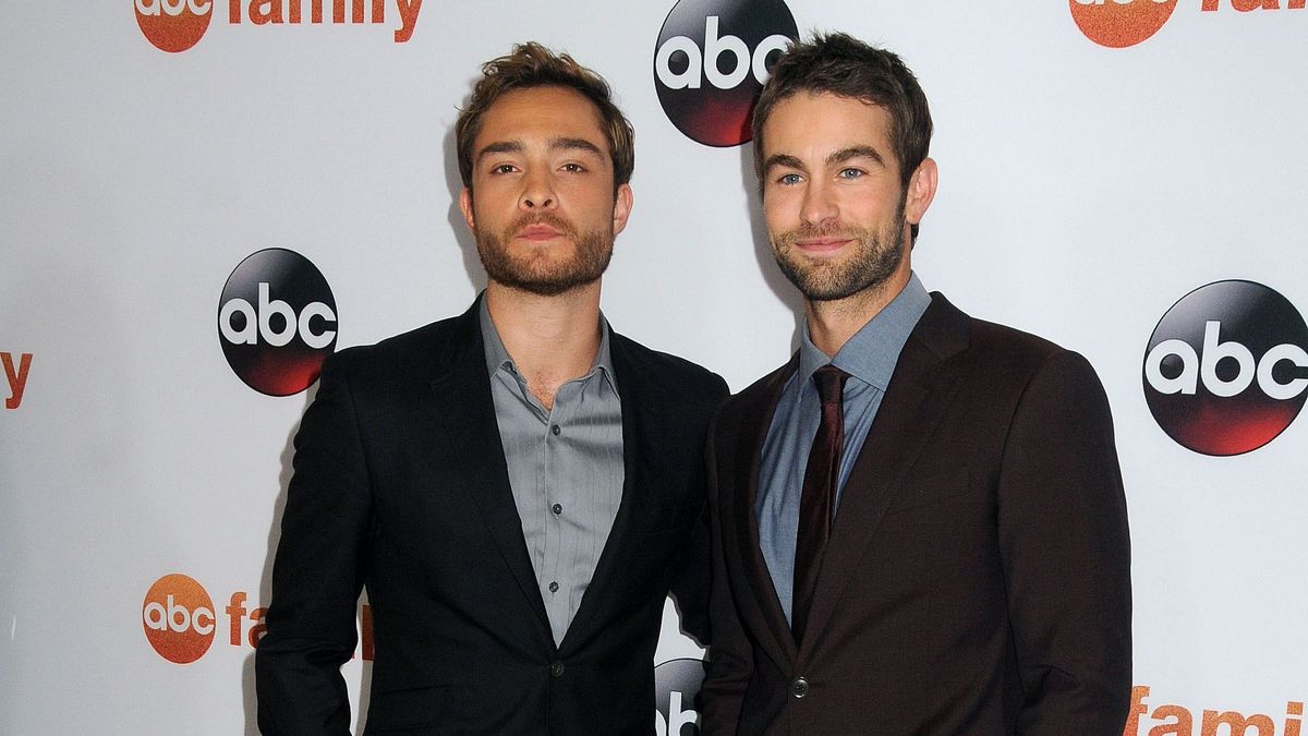 Ed Westwick und Chase Crawford bei der Disney ABC Television Group 2015 TCA Summer Press Tour