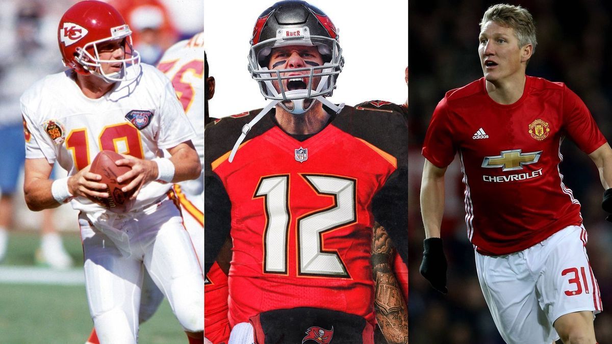 Brady, Schweini und Co.: Seltsam in anderen Trikots