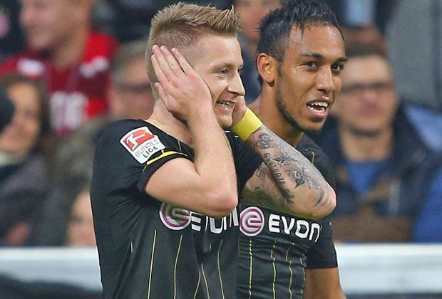 
                <strong>Reus-Jubel: Nichts Sagen, Nichts Sehen, Nichts Hören</strong><br>
                Reus will sich ganz auf den Fußball konzentrieren und von Wechsel-Absichten nichts hören.
              