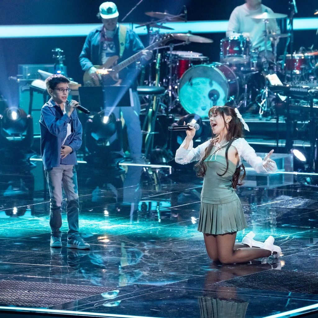 "The Voice Kids": Athanasios singt  gemeinsam mit seinem Idol Ayliva