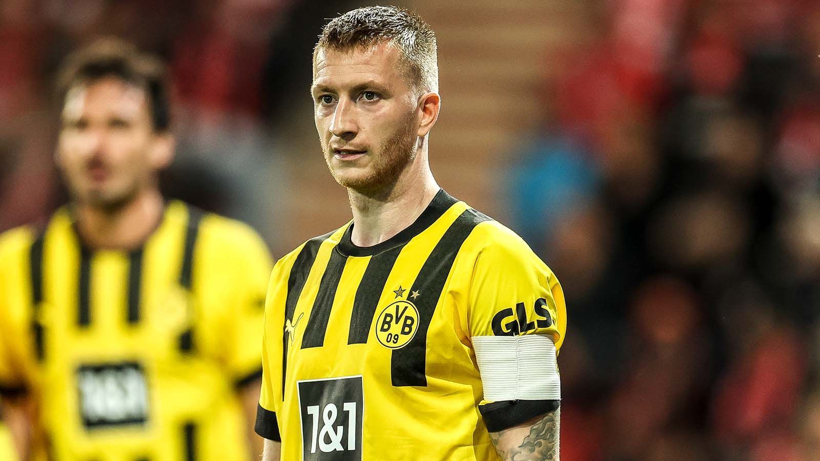 
                <strong>Marco Reus</strong><br>
                Nach überstandener Sprunggelenksverletzung meldet sich der Kapitän in der Schlussphase zurück, er kommt für Brandt. Es sind wichtige, aber auch unauffällige Minuten für Reus. ran-Note: Ohne Bewertung
              