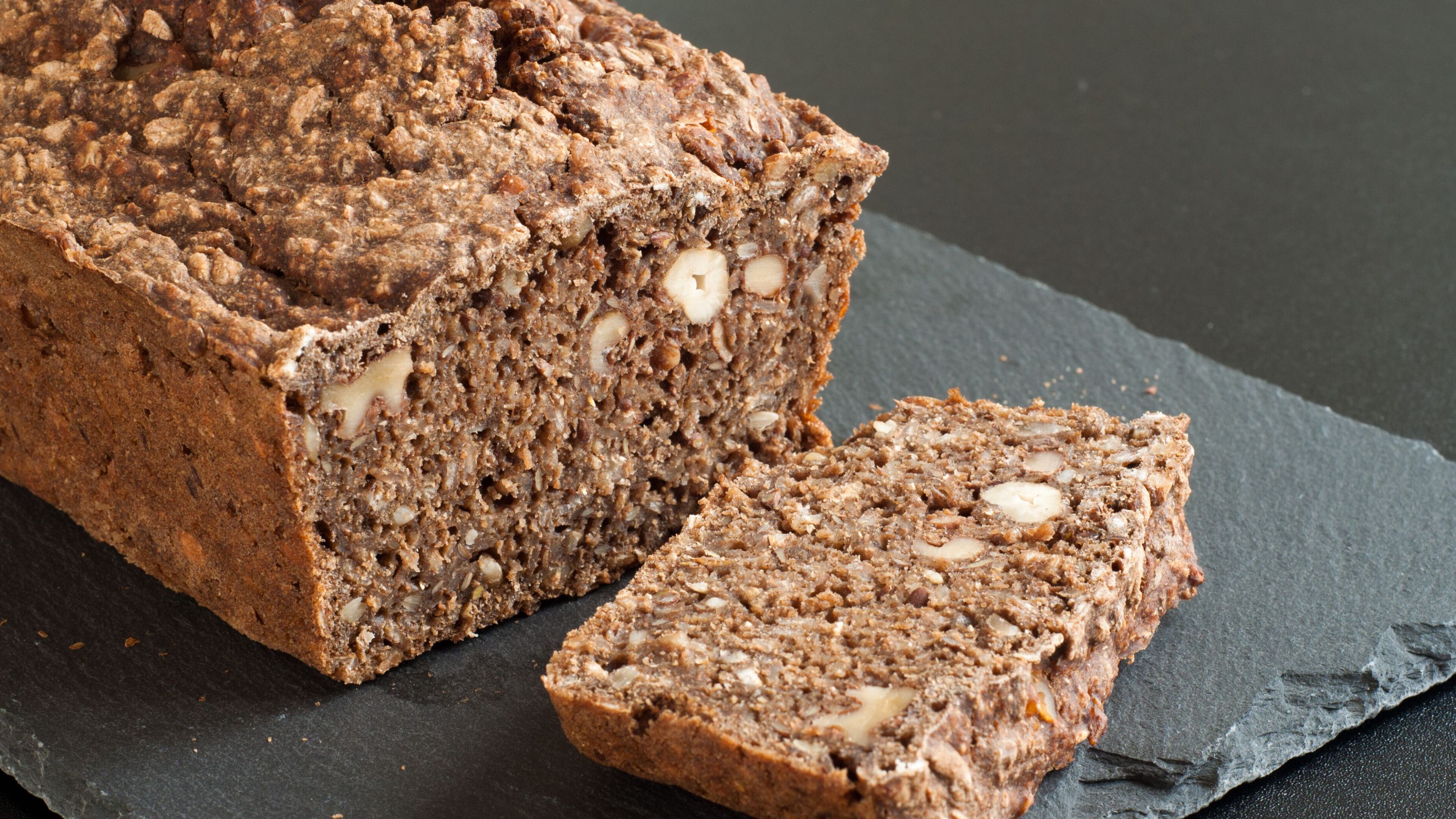 Rezept für schnelles Vollkorn-Nuss-Brot