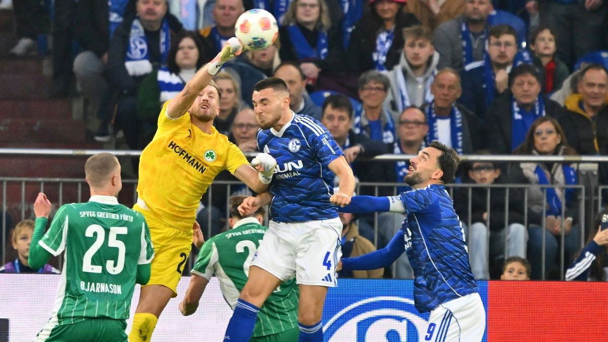 Unter Druck: Fürths Torhüter Pelle Boevink