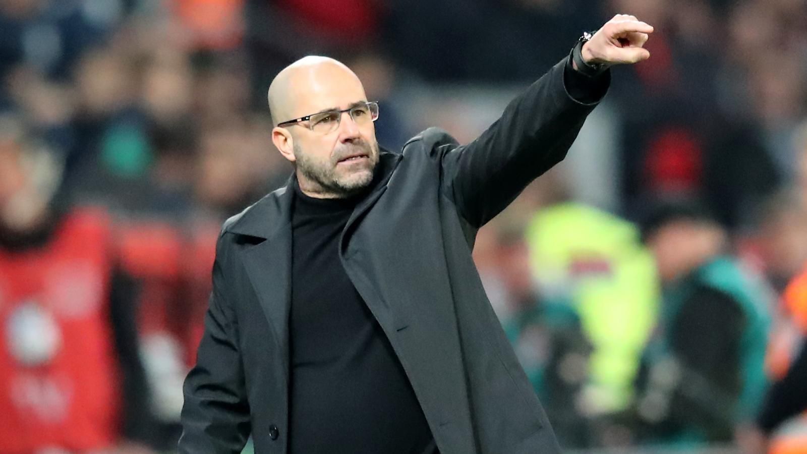 
                <strong>Bayer 04 Leverkusen - Peter Bosz</strong><br>
                Im Amt seit: 23.12.2018Vertrag bis: 30.06.2020
              