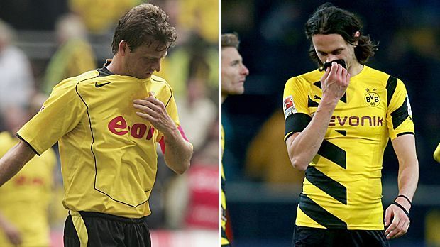 
                <strong>Christian Wörns vs. Neven Subotic</strong><br>
                Innenverteidiger: Christian Wörns vs. Neven Subotic - BVB-Kapitän Wörns absolvierte 2005 ähnlich viele Spiele wie Subotic 2015. Der Serbe musste sich mit Sokratis abwechseln, während der zweikampfstärkere Wörns mit Verletzungen zu kämpfen hatte. Dafür ist der Ex-Mainzer spielerisch besser: Unentschieden. 2005 2:2 2015.
              