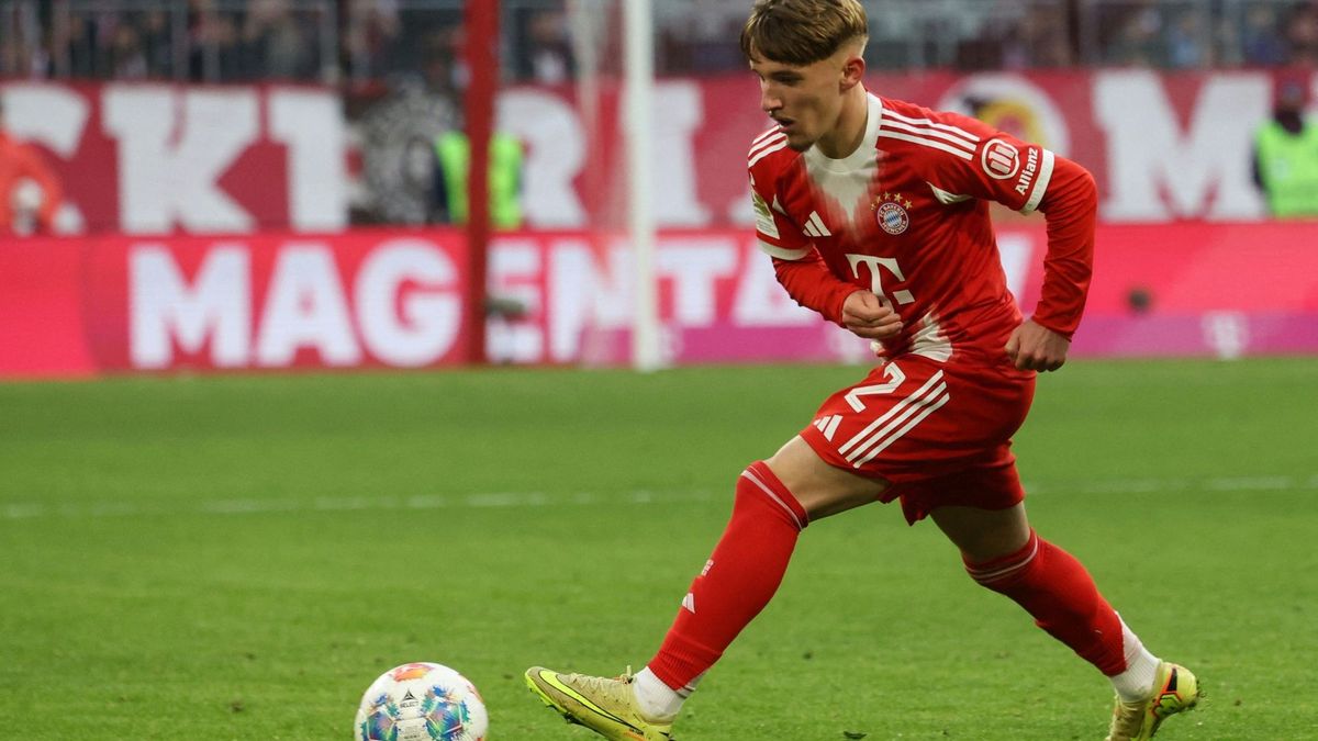 Mit Bayern München im Einsatz: Lennart Karl